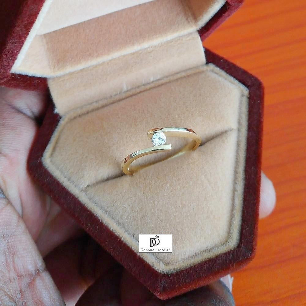 Bague LYDIA en or et diamant