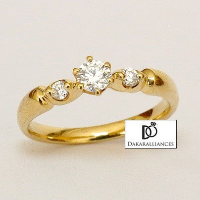 Bague PRINCESSE en or et zirconias (1227629920308)