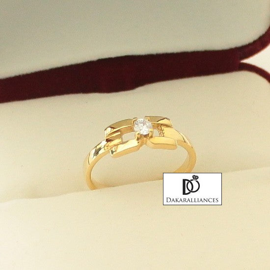 Bague AMY en or et diamant 0,08 ct (1201478565940)