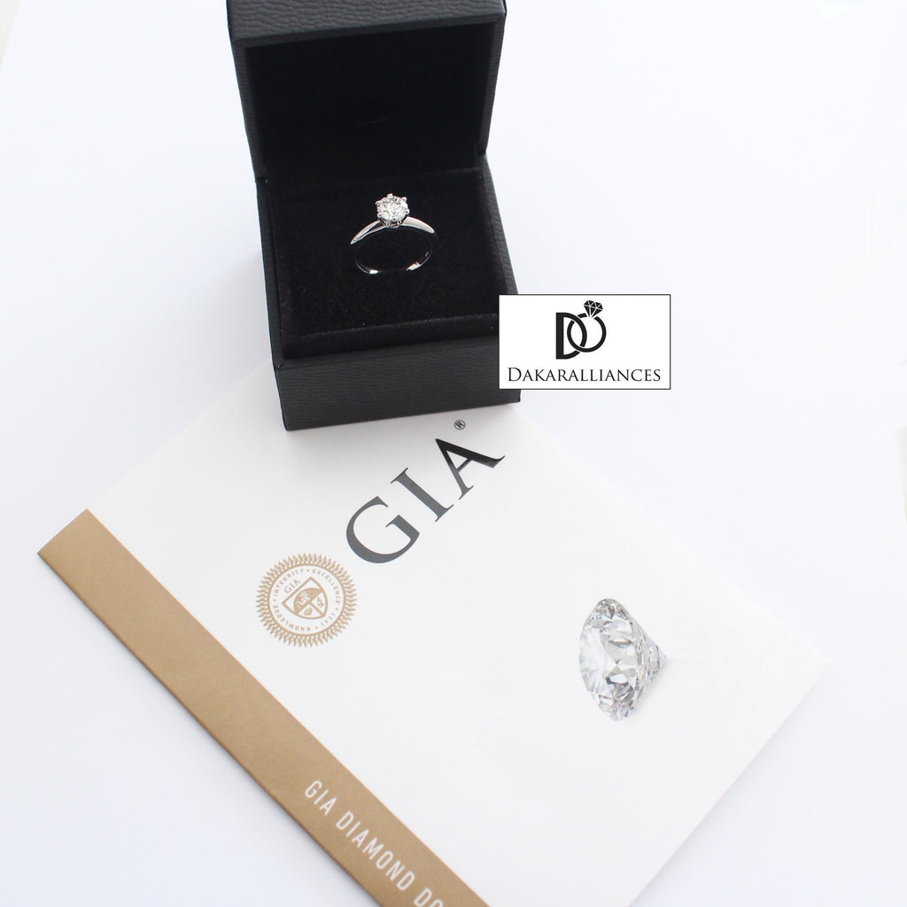 Bague de fiançailles DALILA en or blanc et diamant (804738826292)