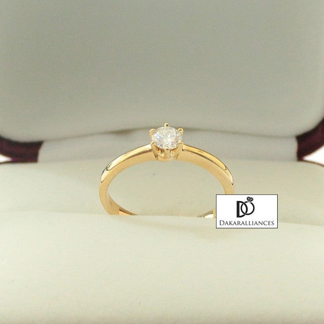 Bague NORA en or et diamant 0,21 ct (1443806576692)