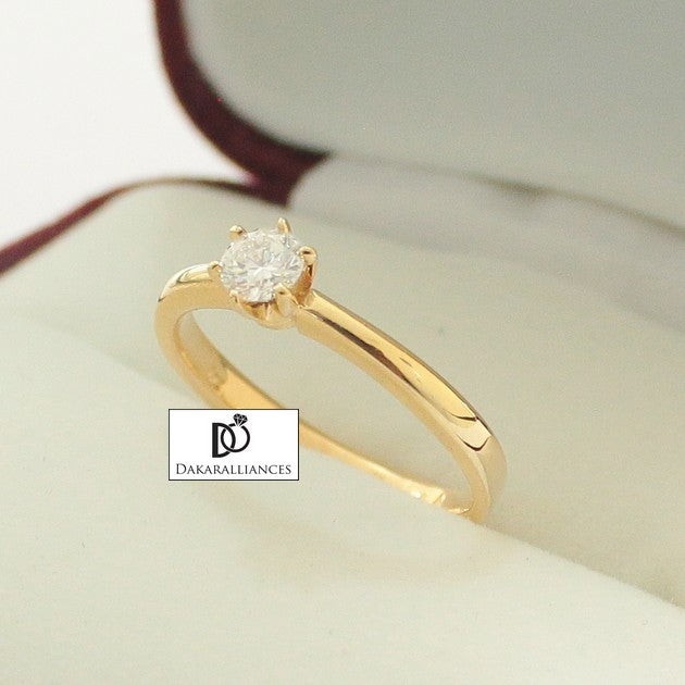 Bague NORA en or et diamant 0,21 ct (1443806576692)