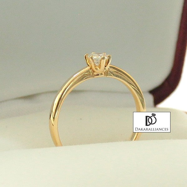Bague NORA en or et diamant 0,21 ct (1443806576692)