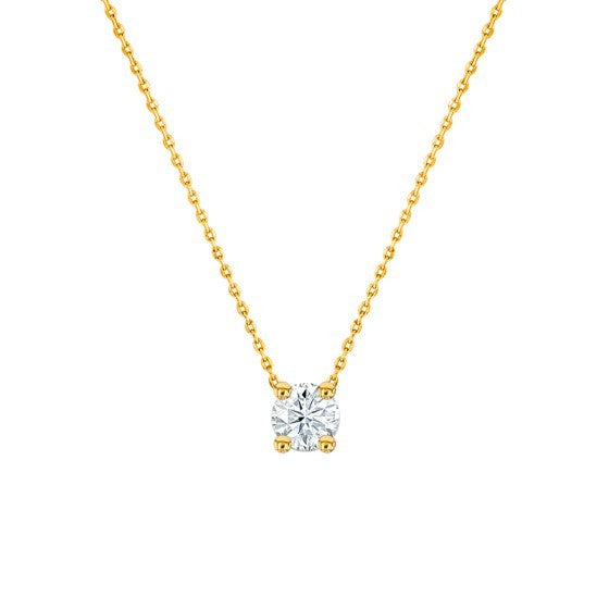Collier SOLITAIRE DIAMANT